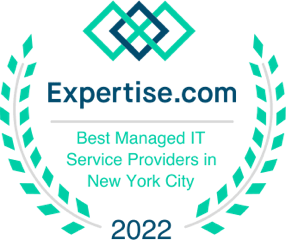Reviews & Awards 5 ny nyc managed service providers 2022 transparent